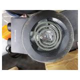 Buyplus Greenhouse Heater with Digital Thermostat, 1500W Outdoor Heaters for Patio, Overheat Protection & 3S Fast Heating, Electric Space Heater for Greenhouse, Patio, Garage, Flower Room, Silver LITT