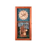ZE WOOD Weasley Family Harry Potter 3D Wall Clock - Collectible Reddish Brown Wooden Clock, Silent Large Modern Rustic Decorative Home Decor for Harry Potter Fans, Mother