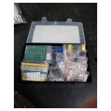 2200 pcs Electronic Component Assortment Kit, Capacitors, Resistors, Transistors, Inductors, Diodes, Potentiometer, IC, LED and PCB