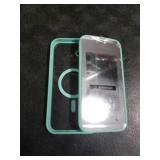 BERFY for iPhone 16 Plus Case, Compatible with MagSafe, Built-in Privacy Screen Protector and Camera Protection, Anti-Spy Full Body Shockproof Clear Phone Case for 16 Plus 6.7, Green