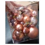 Langxun Christmas Ball Ornaments Pink