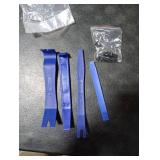 XBRN Auto Trim Removal Tool Kit,13 Pcs Car Panel Door Window Tools Kit,Auto Clip Fastener Remover Pry Tool Set Blue MISSING ONE PIECE