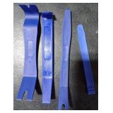 XBRN Auto Trim Removal Tool Kit,13 Pcs Car Panel Door Window Tools Kit,Auto Clip Fastener Remover Pry Tool Set Blue MISSING ONE PIECE