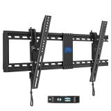 Mounting Dream TV Wall Mount for 42-86 TVs, Tilting TVs Mount with Level Adjustment Fits 16, 18, 24 Studs Easy for Centering, Wall Mount TV Bracket Max VESA 800x400mm, 120 LBS Loading, MD2263-XLK