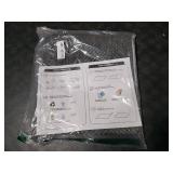 Color&Geometry Ultra Thin Indoor Door Mat 24x36, Machine Washable Front Door Mat Non Slip, Low Profile Entrance Mat Indoor, Absorbent Carpet for Inside, Entry, Entryway, Dark Grey (FOLD)