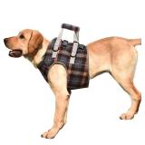 ROZKITCH Dog Lift Harness, Grid Pet Chest Support Aid Veterinarian Approved Sling for Old K9 Help with Poor Stability, Front Legs Disabled Joint Injury Elderly Arthritis ACL Rehabilitation Rehab