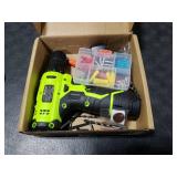 FADAKWALT Cordless Drill Set,12V Power Drill Set with Battery and Charger, Electric Driver/Drill Bits, 3/8
