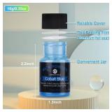 CHANGTIKEJI Mica Powder 24 Colors - 10g/Bottle of Natural Pigment Powder for Epoxy Resin Soap Making Candle Making,Lip Gloss,Car Freshies,Dye,Nail Polish,Bath Bombs