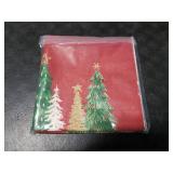 DFXSZ Christmas Pillow Covers 18x18 Inch Set of 2 Xmas Tree Decorative Red Throw Pillows Winter Christmas Decor for Home Couch TH-50C18