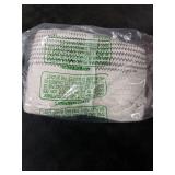 luxury little Diaper Caddy Organizer, Large Cotton Rope Nursery Baby Basket, Changing Table Organizer for Baby Diaper Storage, Portable Car Organizer Removable Divider (Off White, Large)