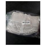 luxury little Diaper Caddy Organizer, Large Cotton Rope Nursery Baby Basket, Changing Table Organizer for Baby Diaper Storage, Portable Car Organizer Removable Divider (Off White, Large)