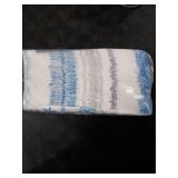 100Pcs Blue Winter Paper Napkins 3 Ply Blue White Christmas Snowflake Disposable Absorbent Hand Towels Frozen Wonderland Guest Napkins for Winter Holiday Dinner Bathroom New Year Party Decorations