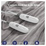 Heated Blanket King Size Electric Blanket 100