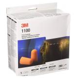 3M 1100 Foam Ear Plugs, 200-Pair , Orange