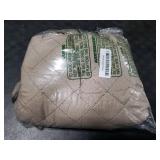 U-NICE HOME Loveseat Sofa Cover Reversible Couch Cover for Dogs with Elastic Straps Water Resistant Furniture Protector for Pets Couch Cover for 2 Cushion Couch (Loveseat, Coffee/Beige)