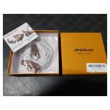 jiesinlov Leather Bag Shoulder Strap Compatible with Mini Pouch,Purse Straps Crossbody Adjustable Replacement Conversion accessories Kit Fit for xs Le Pliage Handbag (BROWN-GOLD)