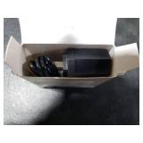 12V 1A Power Supply Adapter, AC 100-240V to DC 12V 1000mA 12W, 5.5x2.5mm Center Positive Plug (Fits 2.1mm), 5ft Cord for LED Strips, CCTV Cameras, Routers