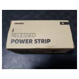 Doace Recessed Power Strip