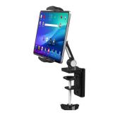suptek Aluminum Alloy Tablet Stand for Desk, Adjustable Foldable Arm Holder Mount Compatible with iPad 10/9th, iPad 13/12.9 Pro, Portable Monitor 12.9-18.6
