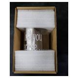 AW BRIDAL 50 Blank Love Notes Memory Jar, Anniversary Birthday Gifts for Boyfriend Girlfriend Husband Wife Mom Dad Friends, Couple Gifts Love You Because Jar for Engagement Bridal Wedding Registry