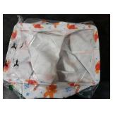 MAIZMZ Christmas Basket for Kids Gingerbread Santa Claus Snowman Storage Baskets Collapsible Nursery Hamper Waterproof Clothes Toy Bin Book Shelf Gift Basket Cube Xmas Party Decor