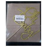 Auteby Oh Baby Cake Topper - Baby Shower For boys and girls