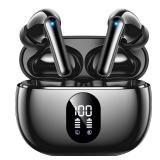 ZZU Wireless Earbuds Bluetooth 5.3 Ear Buds