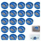18Pcs Washing Machine Water Filter, Washing Machine Water Inlet Valve Washing Machine Filter Hose Washer with Screen Filter, Washing Machine Hose Filter Inline Water Filter Washing Machine Inlet Valve
