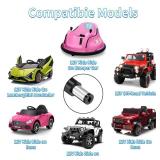 12V Battery Charger for Ride On Toys UL Certified, 12 Volt Kids Ride On Car Battery Charger for Best Choice Products, 12 V Universal Baby Electric Battery Power Supplies Charger