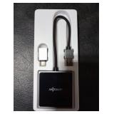 Wireless CarPlay Adapter for iPhone, Super mini Compact 2-in-1 Dongle for Apple iOS 10+, Convert Wired to Wireless CarPlay, Instant Connectivity, Fit for Cars with Built-in CarPlay, Black