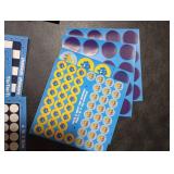 Rite Lite 6 Hanukkah Games On The Go - Jewish Board Games Chanukah Gifts for Kids Holiday Party Favors - Includes Tic Tac Toe, Checkers, Bingo, Chutes & Ladders, Four in a Row, Memory Game