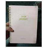 SUNEE 2026 Planner, Weekly and Monthly Calendar Planner, January 2026-December 2026, Daily Agenda with Tabs, Note Pages, Spiral Binding, 6.4x8.3, Pink