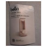Bella 2-Slice Slim Toaster Oatmilk: Metal, 900W, Compact Beige Design, Spot Clean, 14.88" Width (SEE PICS)