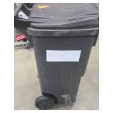 Edge Official NYC Trash Bin 35-Gal. with Lid (Appears Used)- Retail: $47