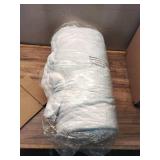 Madison Park Heavenly Soft Overfilled Plush Hypoallergenic Down Alternative Waterproof Mattress Pad (Queen) White: Moisture-Wicking, TESTEX Certified - Retail: $243