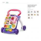 VTech Sit-to-Stand Learning Walker (Frustration Free Packaging), Lavender