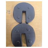 US Weight 20lb Canopy Weight Set for Securing Canopies Tents and Umbrellas at Outside Events - Retail: $50