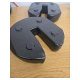 US Weight 20lb Canopy Weight Set for Securing Canopies Tents and Umbrellas at Outside Events - Retail: $50