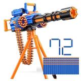 X-Shot Insanity Motorized Rage Fire by ZURU 72 Darts, Air Pocket Technology Darts, Dart Storage, Blasting Power, Auto Feeding Belt, Tripod & Scope, Outdoor Toy for Boys, Girls, Teens, Adults - Retail: