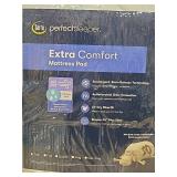 Serta Memory Flex Soft Twin Mattress Topper, 2" Pillow Top Mattress Pad