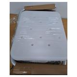 Guardian Medline Shower Bath Chair with Back and Padded Armrests  Height Adjustable  Supports up to 350 lbs.  White - Retail: $50