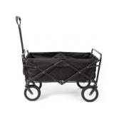 Mac Sports Collapsible Folding Frame Outdoor Garden Utility Wagon Cart  Black (See Pic#5) - Retail: $95