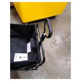 Mac Sports Collapsible Folding Frame Outdoor Garden Utility Wagon Cart  Black (See Pic#5) - Retail: $95