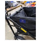 Mac Sports Collapsible Folding Frame Outdoor Garden Utility Wagon Cart  Black (See Pic#5) - Retail: $95