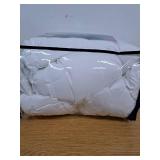 Serta Simply 3-Piece Clean Antimicrobial White Comforter Set, King