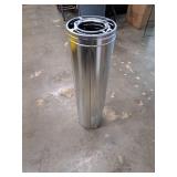 DuraPlus All-Fuel Chimney  6in. X 36in. Diameter Chimney Pipe - Retail: $119