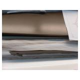 Harper & Bright Designs King Canopy Bed with Headboard and Slat Support, Wooden King Size Platform Bed Frame for Bedroom, No Box Spring Needed (Brown Wash) - Retail: $176