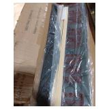 Queen Platform Bed Frame, Velvet Upholstered Bed with Deep Tufted Buttons and Nailhead Trim, Adjustable Colorful LED Light Decorative Headboard, Bed Sides with Pull-Out Storage 4 Drawers, Gray  - Reta