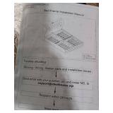 Queen Platform Bed Frame, Velvet Upholstered Bed with Deep Tufted Buttons and Nailhead Trim, Adjustable Colorful LED Light Decorative Headboard, Bed Sides with Pull-Out Storage 4 Drawers, Gray  - Reta