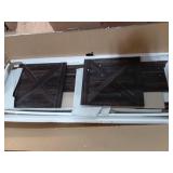 Farmhouse TV Stand with Barn Door Media Console Entertainment Center with Storage Cabinets - Retail: $149